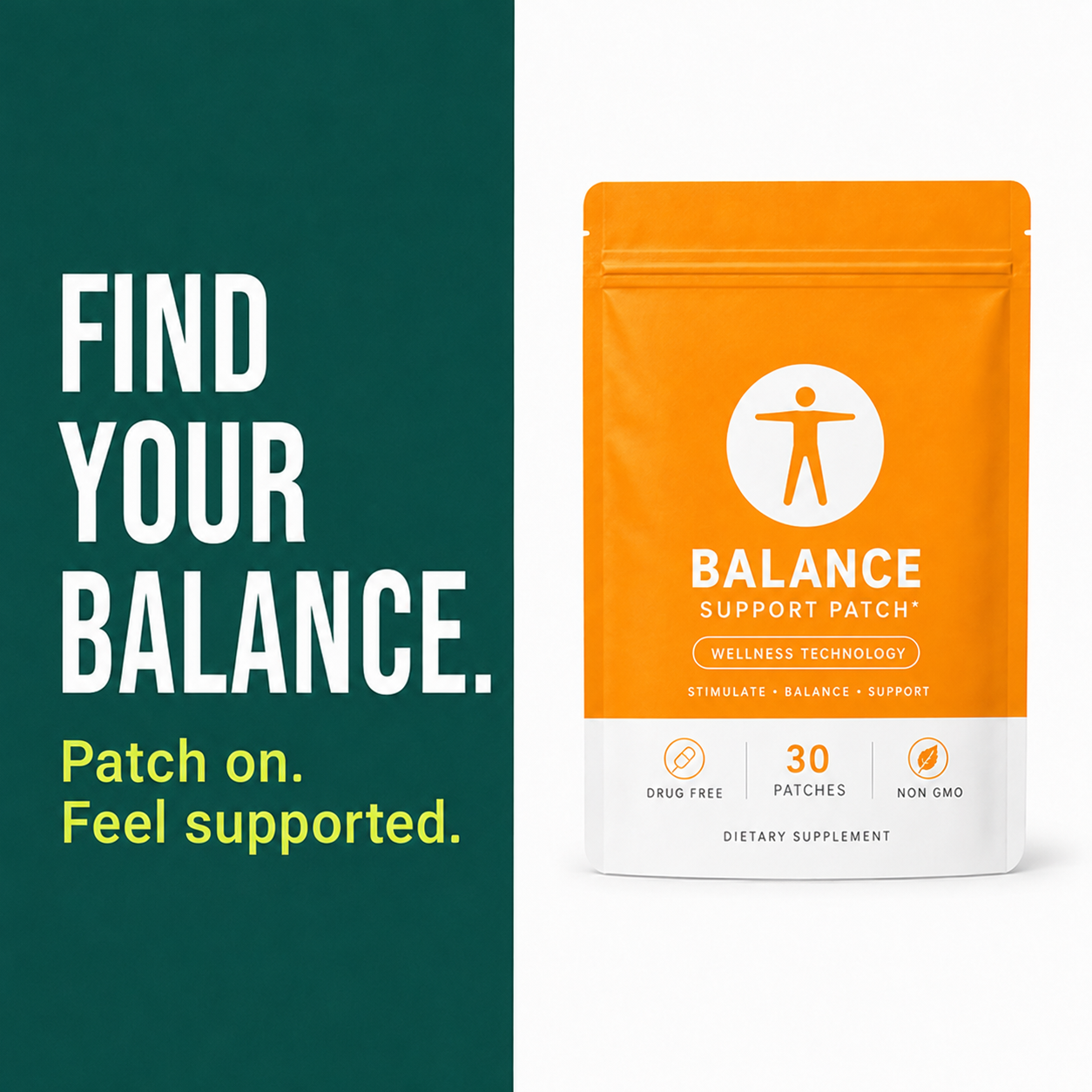 SlimBrance Balance Support Patch