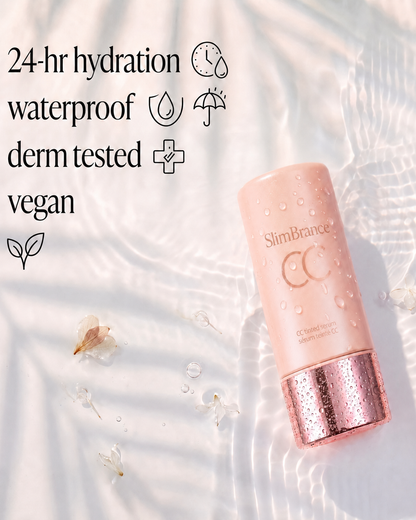 CC Tinted Serum – Shade-Adaptive Coverage, 24H Hydration & Waterproof Wear